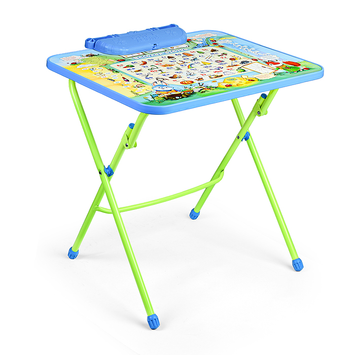 Фото к товару Комплект "Веселая азбука (стол+пенал+стул мягк.) Комплект "Веселая азбука (стол+пенал+стул мягк.)