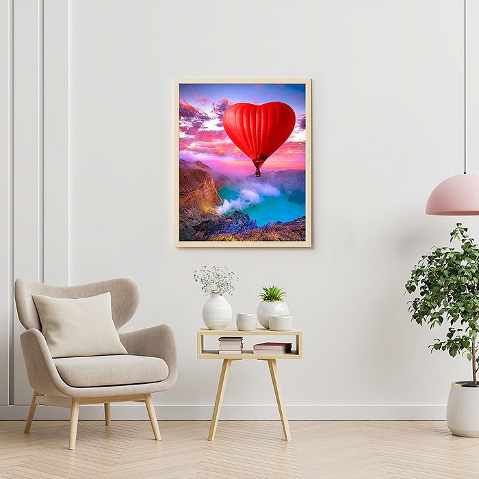 Фото к товару Картина по номерам 40х50 "Полёт на воздушном шаре" (32 цвета) Картина по номерам 40х50 "Полёт на воздушном шаре" (32 цвета)