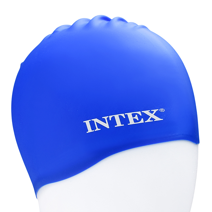 Шапка для плавания из силикона, от 8 лет, 3 цвета, 55992 INTEX
