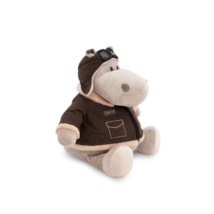 Бегемот Авиатор 50см