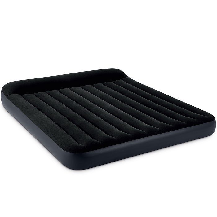Матрас надувной Pillow Rest Classic Fiber-Tech, 183 х 203 х 25 см, 64144 INTEX