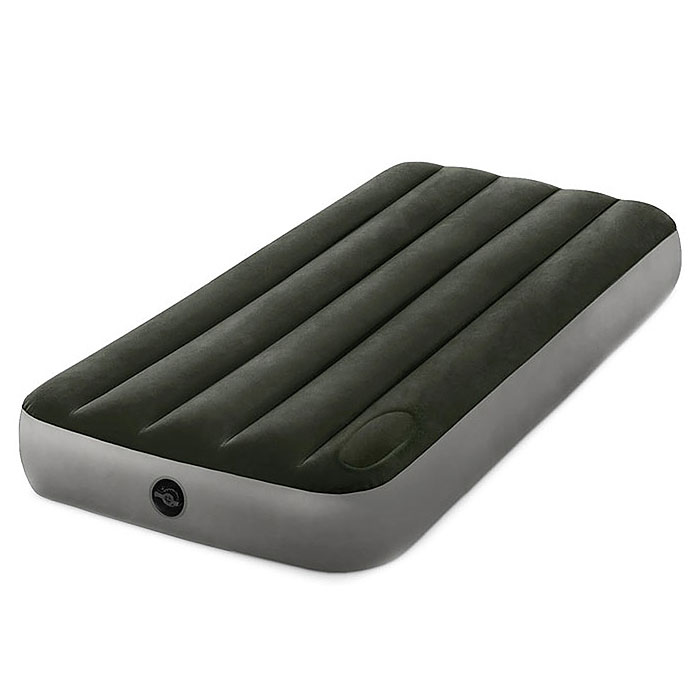 Матрас надувной DURA-BEAM Cot, 76 х 191 х 25 см, с встроенным ножным насосом, 64760 INTEX