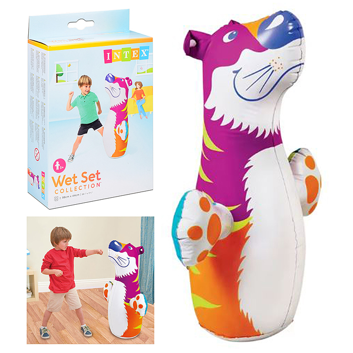 Игрушка для плавания «Зверюшка-неваляшка», от 3-8 лет, микс, 44669NP INTEX