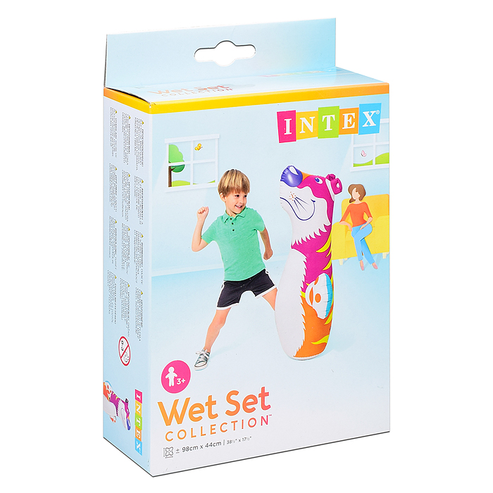 Игрушка для плавания «Зверюшка-неваляшка», от 3-8 лет, микс, 44669NP INTEX