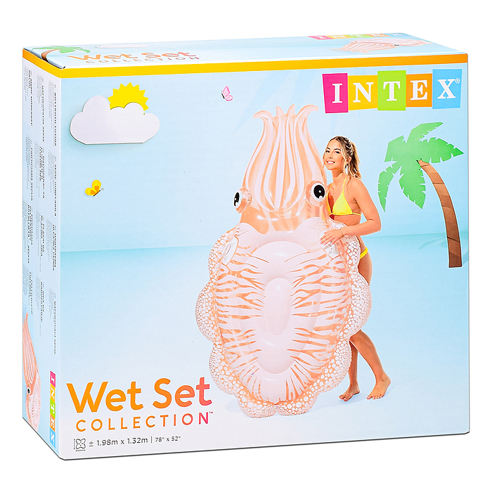 Надувной матрас для плавания "Каракатица" 58731EU INTEX