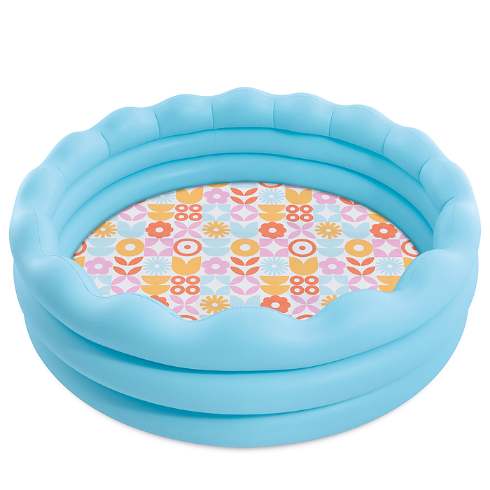 Надувной бассейн «Волна» 168*46см, от 3-х лет, 56191NP, INTEX