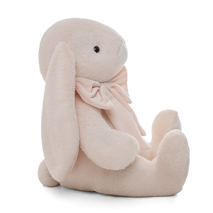 Кролик Банни, 37см сидя, персиковый 