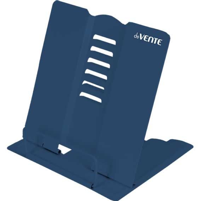 Подставка для учебников и книг "School Blue-Grey" 15,4x15,2 см, металлическая окрашенная, в