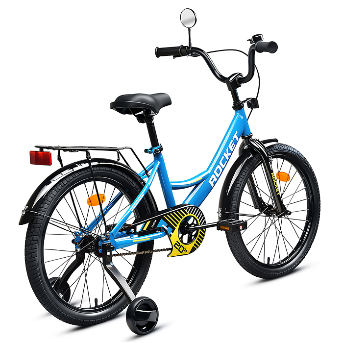 Велосипед 20" Rocket Gem, цвет голубой