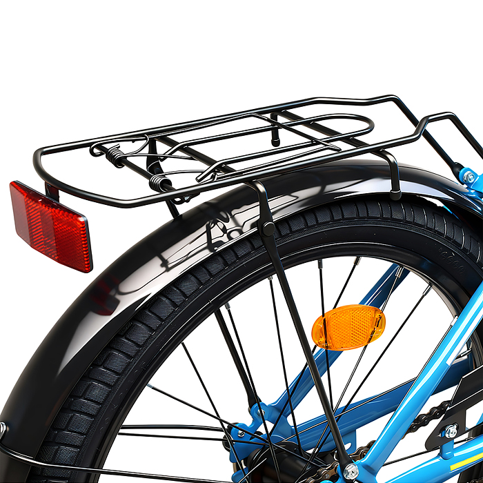 Велосипед 20" Rocket Gem, цвет голубой