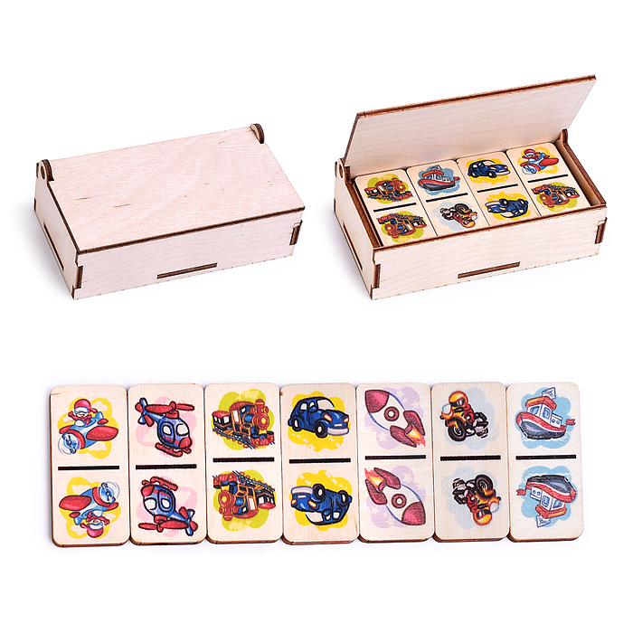 Домино "Супер Транспорт" дер.с крыш