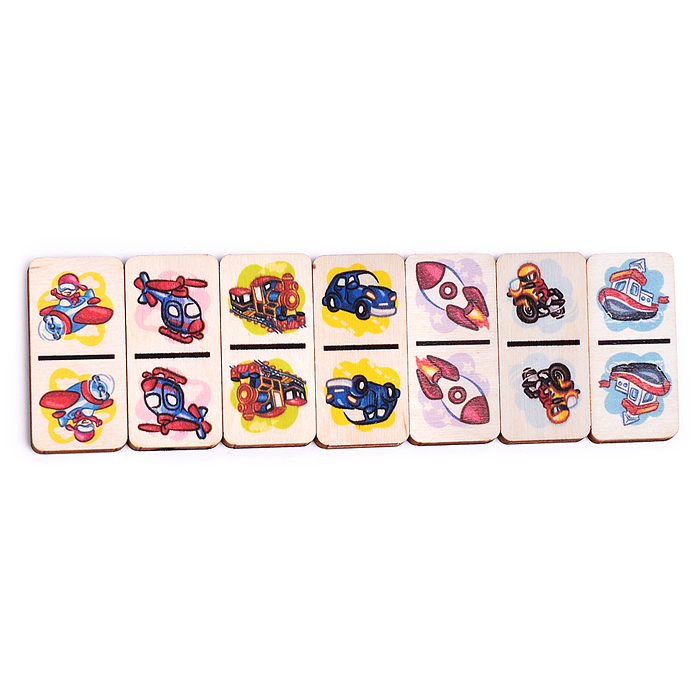 Домино "Супер Транспорт" дер.с крыш