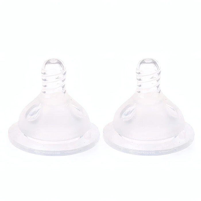 Комплект силиконовых сосок "Baby Flow" (широкое горло), размер Х