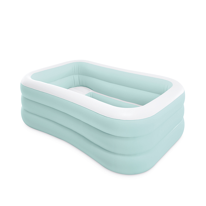 Бассейн надувной семейный "Swim Center" с сиденьями и подстаканниками, 264х165х56см, от 6 лет, 58497