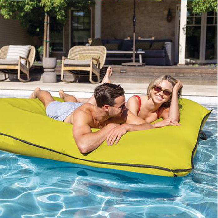 Надувной матрас «Люкс Лаунж» 198*157см, съемный чехол, боковые ручки, 56794EU, INTEX