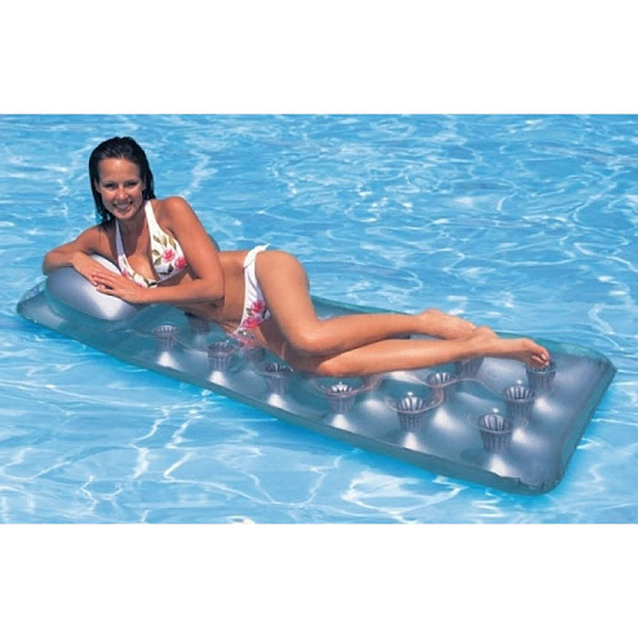 Матрас пляжный с подушкой 188х71 см 58894EU INTEX