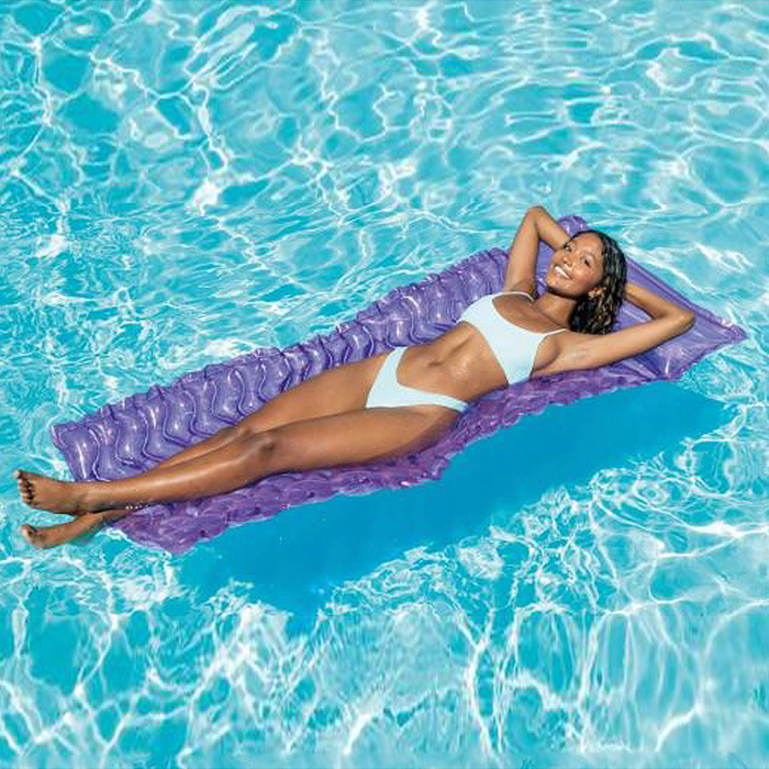 Матрас для плавания «Волна», 229 х 86 см, цвета МИКС, 58807EU INTEX