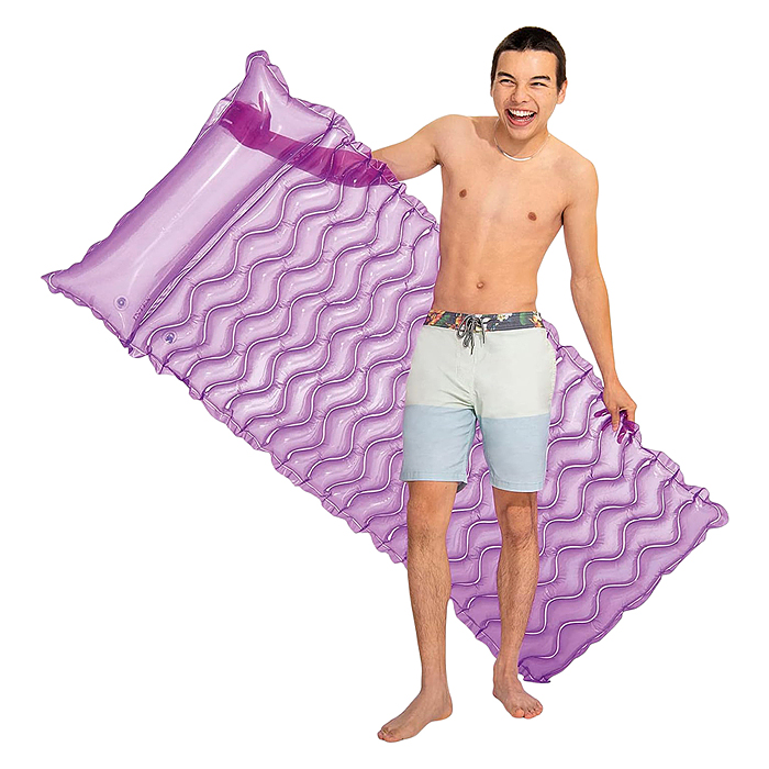 Матрас для плавания «Волна», 229 х 86 см, цвета МИКС, 58807EU INTEX