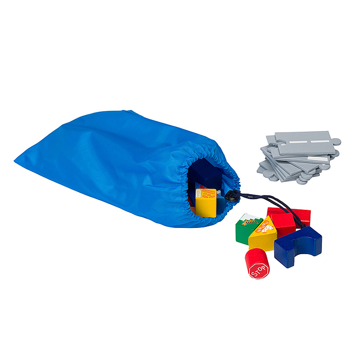 Развивающая игра "Радужный городок" (Деревянный конструктор) (Baby Step)