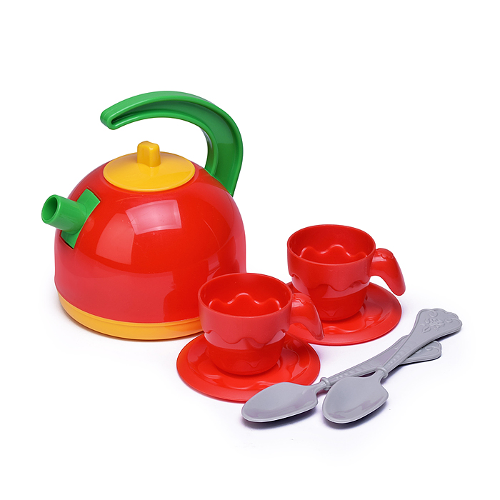 Набор "Шеф повар" (100% хлопок) красный