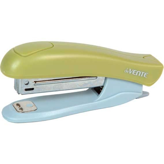 Степлер "SigNATURE" № 10 (мощность 12 листов, глубина скрепления 45 мм) пластиковый, со вст