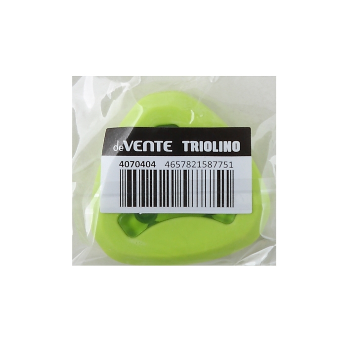 Ластик "Triolino" синтетический каучук, треугольный цветной, 41x42x10 мм, 