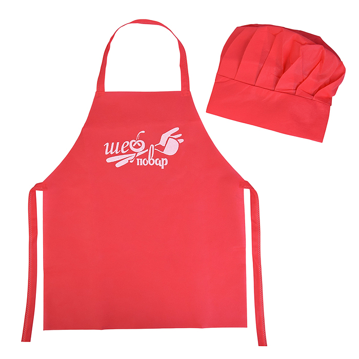Набор "Шеф-повар" (красный)