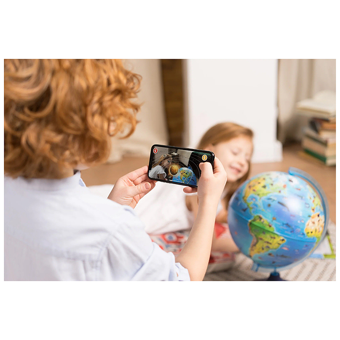 Интерактивный глобус Зоогеографический (детский) 250мм с подсветкой