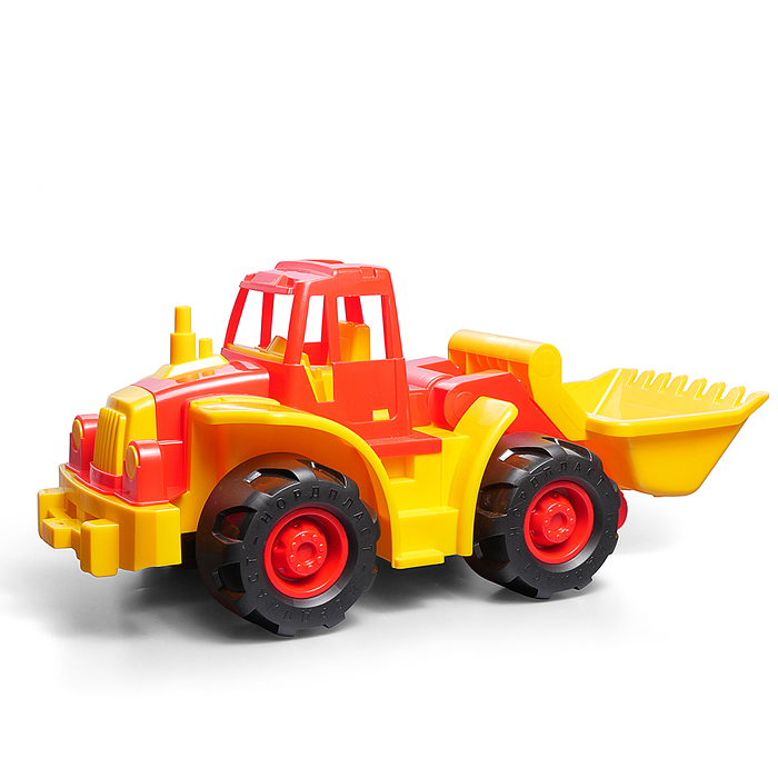 Фото к товару Трактор "Богатырь" мини с грейдером Трактор "Богатырь" мини с грейдером