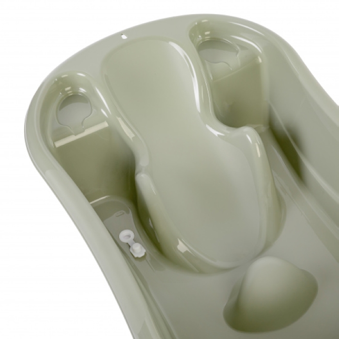 Ванна детская с горкой (оливковый)