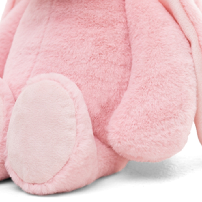 Зайка Молли, 38см сидя, пудровый 