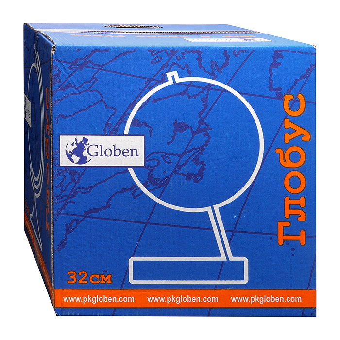 Глобус Земли политический 320 мм Рельефный Классик