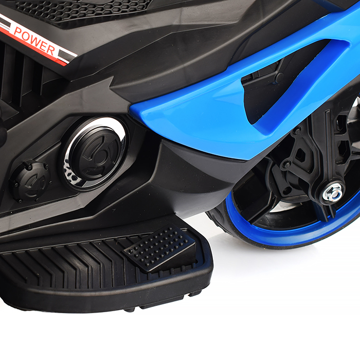 Детский электромотоцикл ROCKET "Байк",1 мотор 20 ВТ,синий