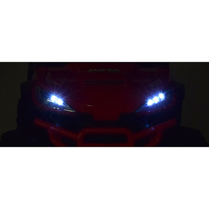 Электромобиль U023464Y "Спорт" на аккумуляторе, в коробке (красный)