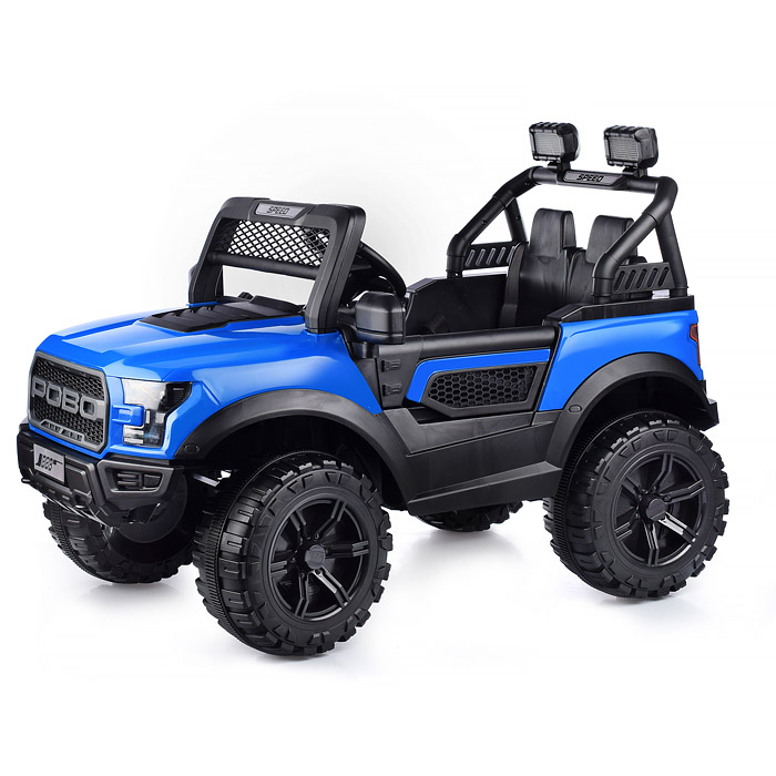 Электромобиль U023470Y "Круиз" на аккумуляторе, с р/у управлением, в коробке (синий)