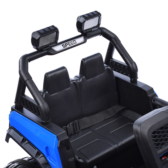 Электромобиль U023408Y "Фиджи" на аккумуляторе, с р/у управлением, 12V4.5 двухприводный (синий)