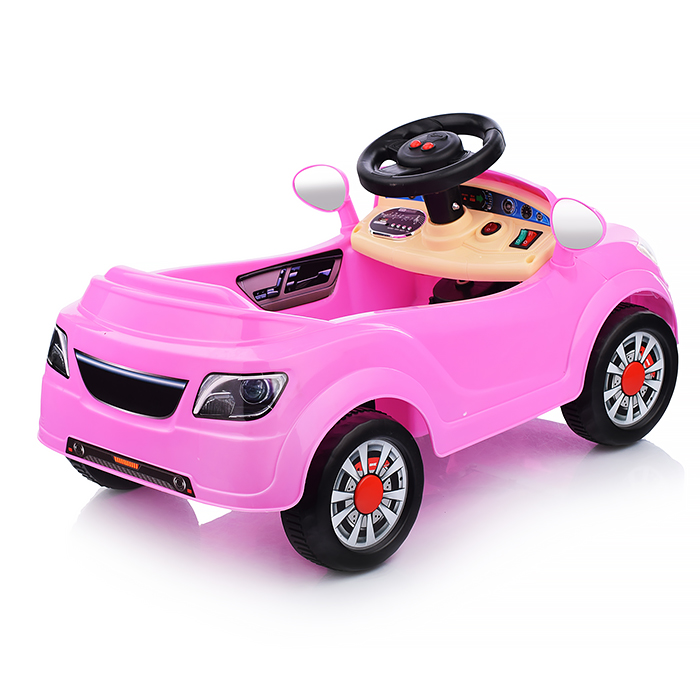 Детский электромобиль ROCKET,1 мотор 20 ВТ, розовый 