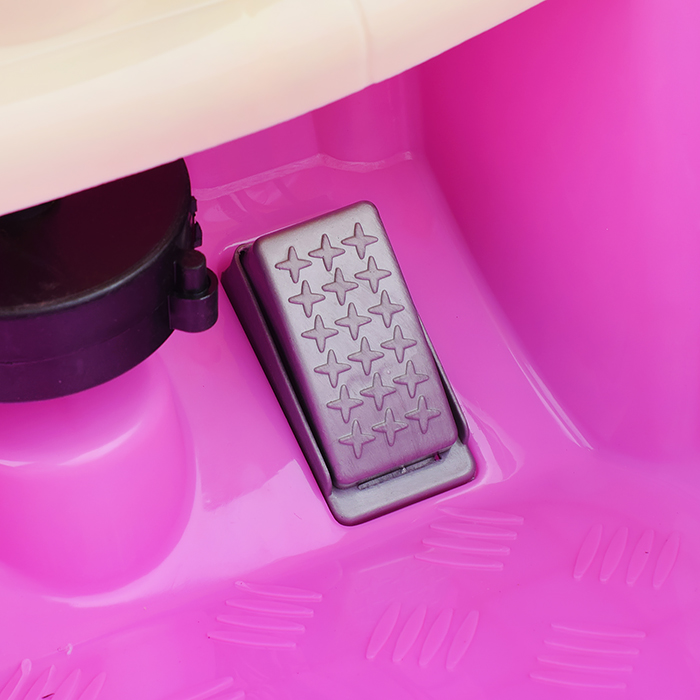 Детский электромобиль ROCKET,1 мотор 20 ВТ, розовый 