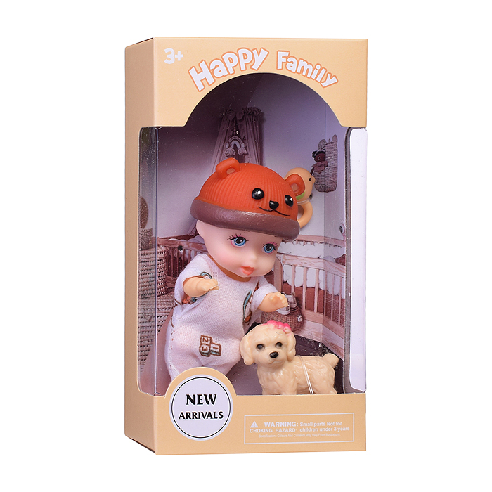 Пупс A799 "Сашенька" с аксессурами, в коробке