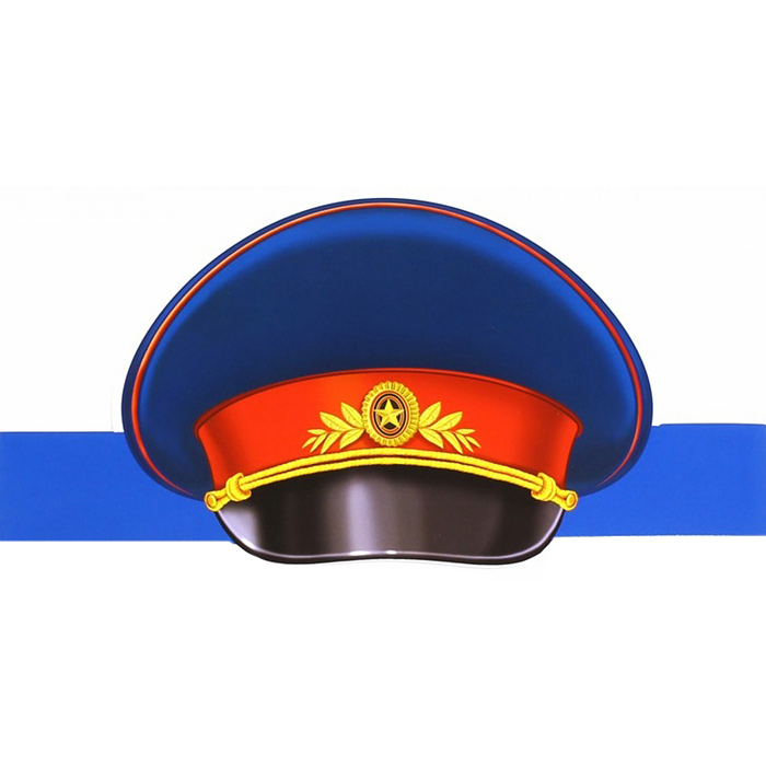 Маска-ободок "Фуражка полицейского"