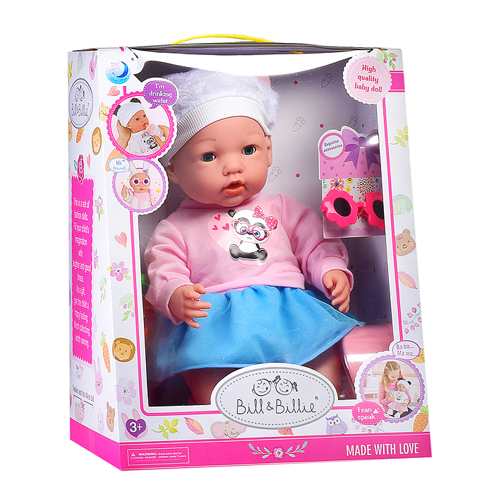 Пупс A765C "Виктория" с аксессуарами, в коробке