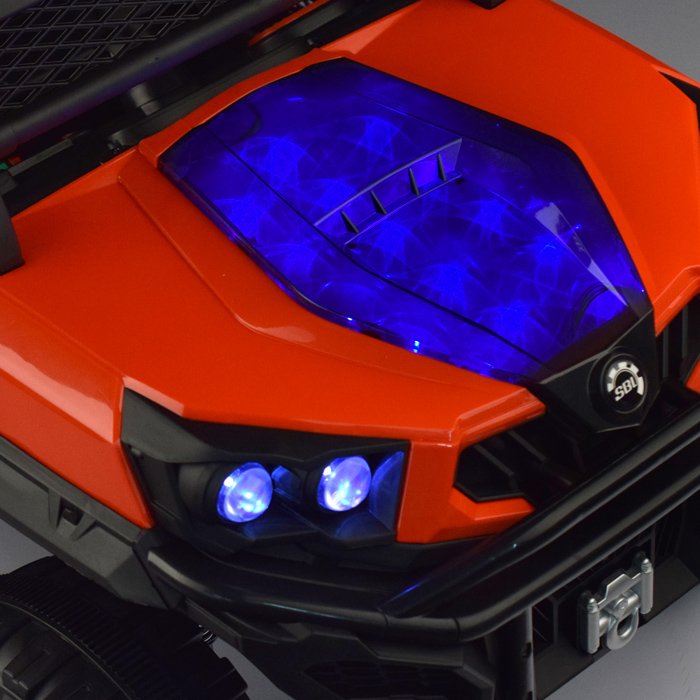 Электромобиль U023408Y "Фиджи" на аккумуляторе, с р/у управлением, 12V4.5 двухприводный (красный)