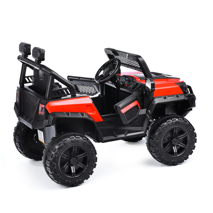 Электромобиль U023408Y "Фиджи" на аккумуляторе, с р/у управлением, 12V4.5 двухприводный (красный)
