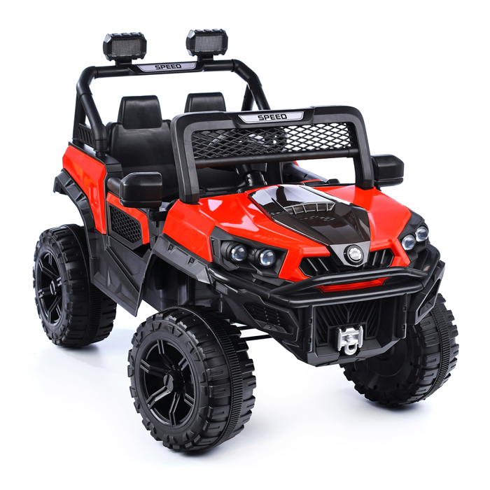 Электромобиль U023408Y "Фиджи" на аккумуляторе, с р/у управлением, 12V4.5 двухприводный (красный)