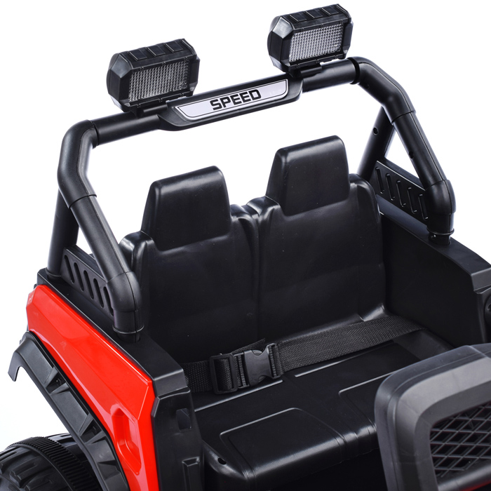 Электромобиль U023408Y "Фиджи" на аккумуляторе, с р/у управлением, 12V4.5 двухприводный (красный)