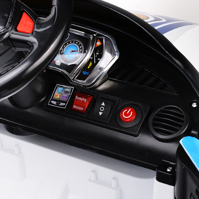 Электромобиль U014090Y "Полиция" на аккумуляторе, в коробке