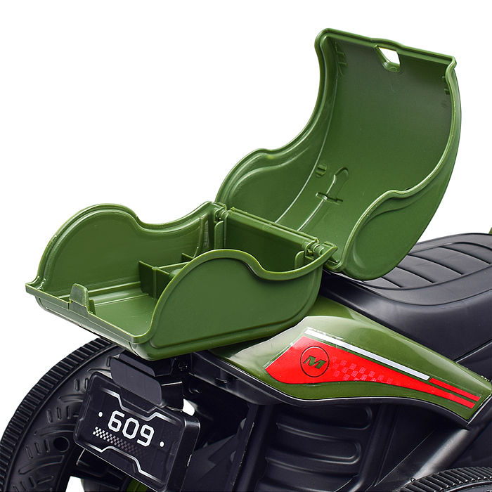 Мотоцикл U014097Y трехколесный (зеленый)