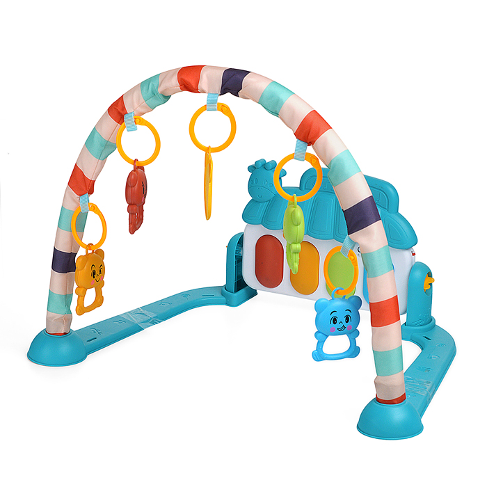 Коврик развивающий 518A-35 "Весёлые зверята" в коробке