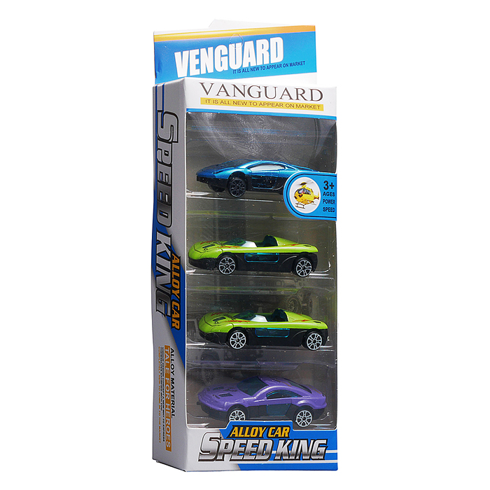 Набор машин 890-106B "Мир колёсных чудес" в коробке