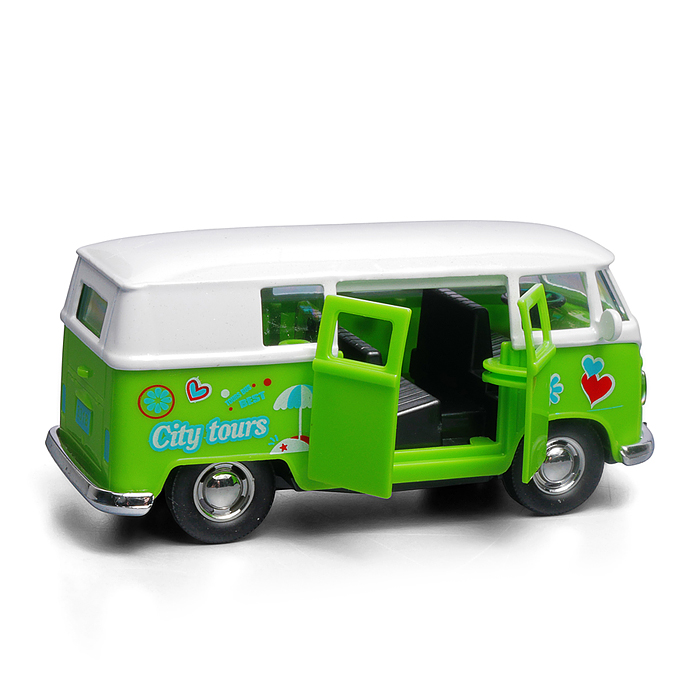 Набор машин 890-47B "Автобусная заправка"  вкоробке